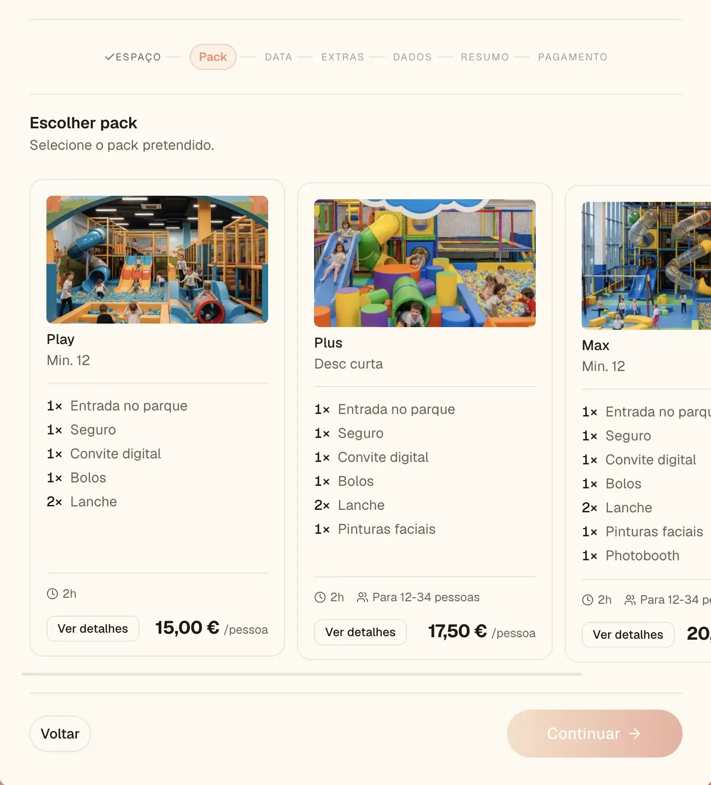 Portal de reservas 24/7